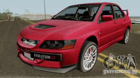 Mitsubishi Lancer Evolution IX Stock для GTA San Andreas