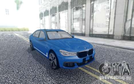 BMW M760Li для GTA San Andreas