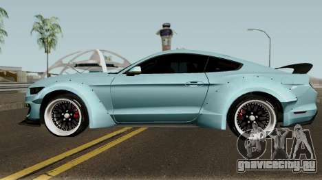 Ford Mustang Shelby GT350R Liberty Walk 2016 для GTA San Andreas