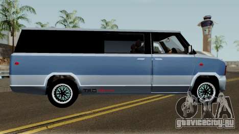 Modificated News Van для GTA San Andreas