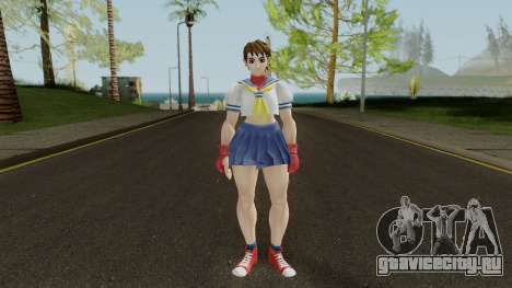 Sakura From Super Street Fighter IV для GTA San Andreas