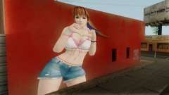 Kasumi Mural для GTA San Andreas