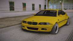 BMW E46 Yellow для GTA San Andreas