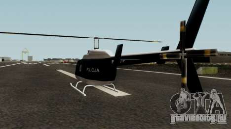Helikopter Polskiej Policji для GTA San Andreas