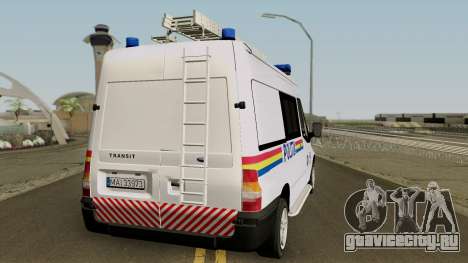 Ford Transit - Politia Romana для GTA San Andreas