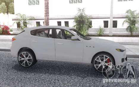 Maserati Levante для GTA San Andreas