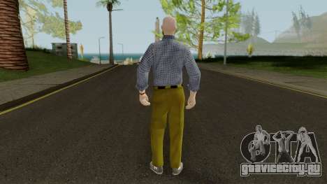 Bald Head Male для GTA San Andreas