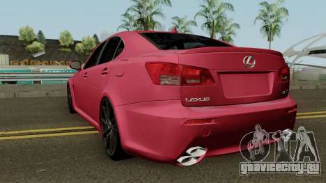Lexus IS-F 2011 для GTA San Andreas