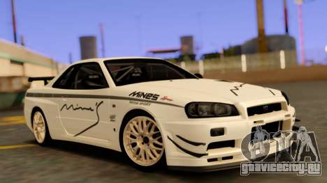 Nissan Skyline R34 Leks для GTA San Andreas