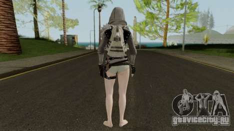 PUBGSkin 4 Skin Female ByLucienGTA для GTA San Andreas