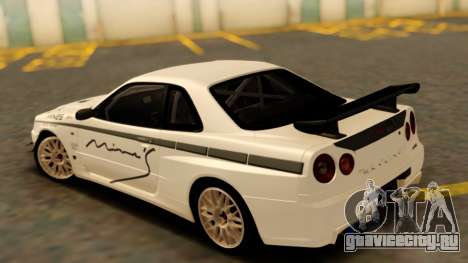 Nissan Skyline R34 Leks для GTA San Andreas