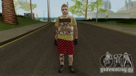 Skin GTA V Online (Normalmap) 4 для GTA San Andreas