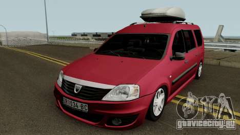 Dacia Logan MCV Facelift 2010 для GTA San Andreas