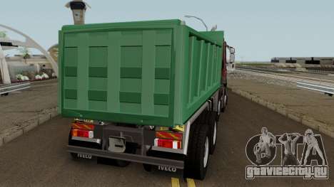 Iveco Trakker Dumper 8x4 для GTA San Andreas