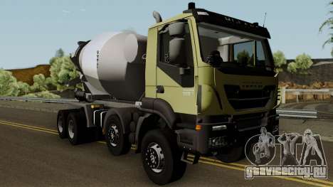 Iveco Trakker Cement 8x4 для GTA San Andreas