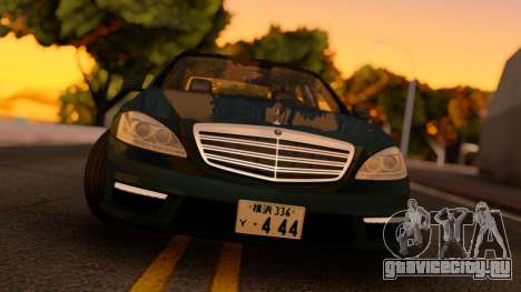 Mercedes-Benz S65 AMG Japanese HQ для GTA San Andreas