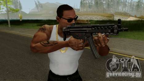 MP5 HQ (With HD Original Icon) для GTA San Andreas