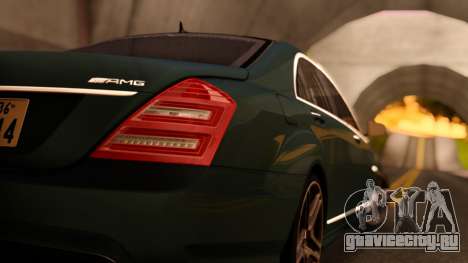 Mercedes-Benz S65 AMG Japanese HQ для GTA San Andreas