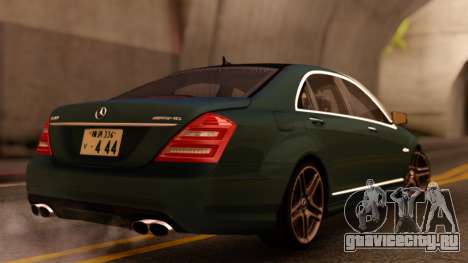 Mercedes-Benz S65 AMG Japanese HQ для GTA San Andreas