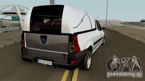 Dacia Logan Pickup (Pompe Funebre) 2008 для GTA San Andreas