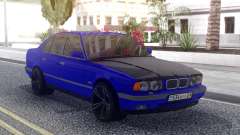 BMW M5 E34 Blue для GTA San Andreas