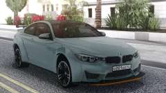 BMW M4 Grey для GTA San Andreas