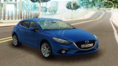 Mazda 3 Blue для GTA San Andreas