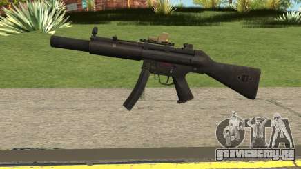 Silenced MP5 with Eotech для GTA San Andreas