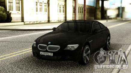 BMW M6 Black для GTA San Andreas