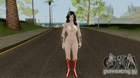 Rachel Wonder Woman (Nude Version) для GTA San Andreas