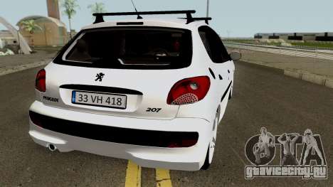 Peugeot 206 2012 для GTA San Andreas