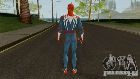 Spider-Man PS4 Standart Skin для GTA San Andreas