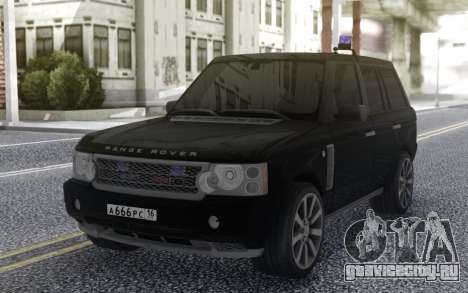Land Rover Range Rover Sport для GTA San Andreas