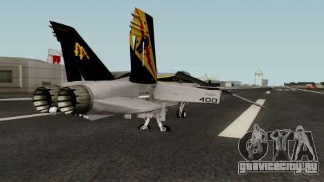 FA-18C Hornet VFA-25 AA-400 для GTA San Andreas