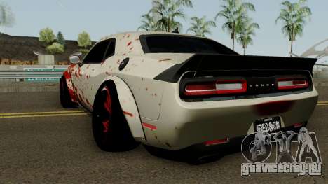 Dodge Hellcat Blood для GTA San Andreas