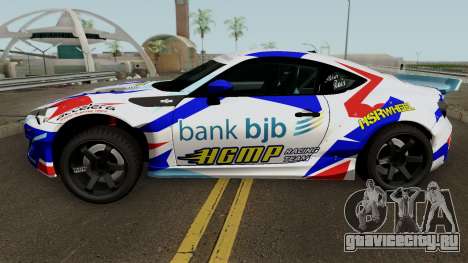 Subaru BR2Z HGMP Racing Team для GTA San Andreas