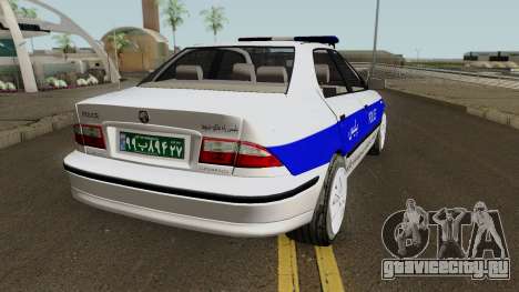 IKCO Samand Police LX-v2 для GTA San Andreas