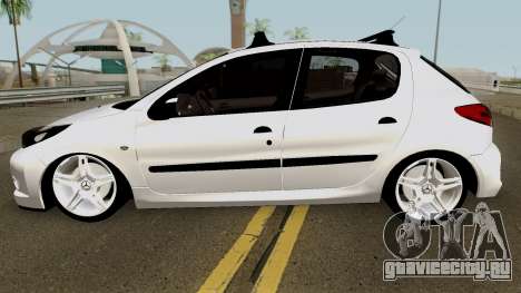 Peugeot 206 2012 для GTA San Andreas