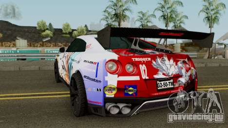 Nissan GT-R Premium R35 17 Itasha для GTA San Andreas