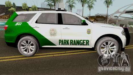 Dodge Durango San Andreas Park Ranger 2011 для GTA San Andreas