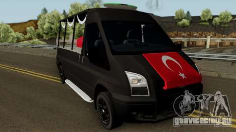 Ford Transit Sehit Cenaze Aracı для GTA San Andreas