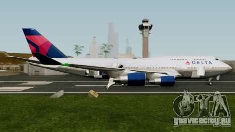 Delta Air Lines Boeing 747-400 для GTA San Andreas