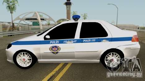 Fiat Albea Turkish Police UnBug для GTA San Andreas