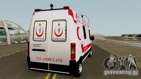 Fiat Ducato 2005 Turkish Ambulance для GTA San Andreas