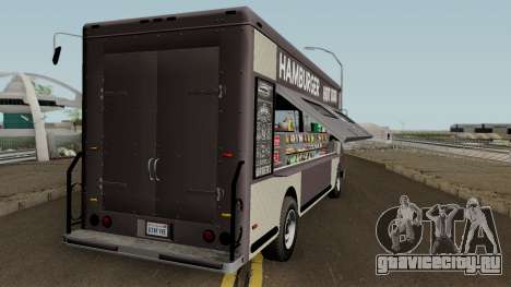 Brute Burger Van GTA V IVF для GTA San Andreas