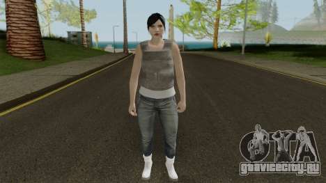 Female Skin from GTA Online 2 для GTA San Andreas