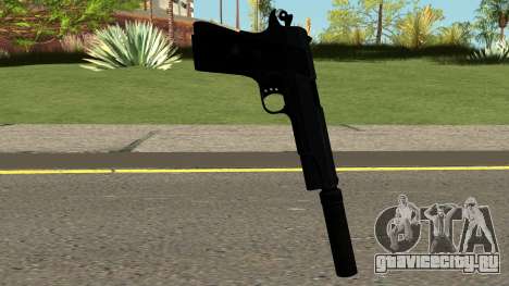 New Silenced Pistol HQ для GTA San Andreas
