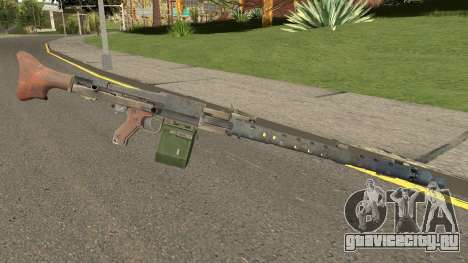MG-34 Bad Company 2 Vietnam для GTA San Andreas