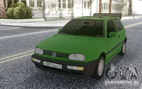Volkswagen Golf Mk3 1.6 US-Spec для GTA San Andreas