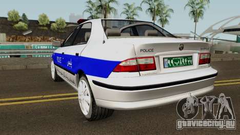 IKCO Samand Police LX-v2 для GTA San Andreas